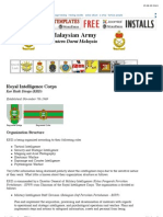 Malaysian Armed Forces Order of Battle Intelligence PDF