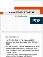 Manajemen Konflik (Ady)