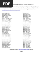 Download Index to Duplin County North Carolina Estate Files 1663-1979 by Taneya SN134423645 doc pdf