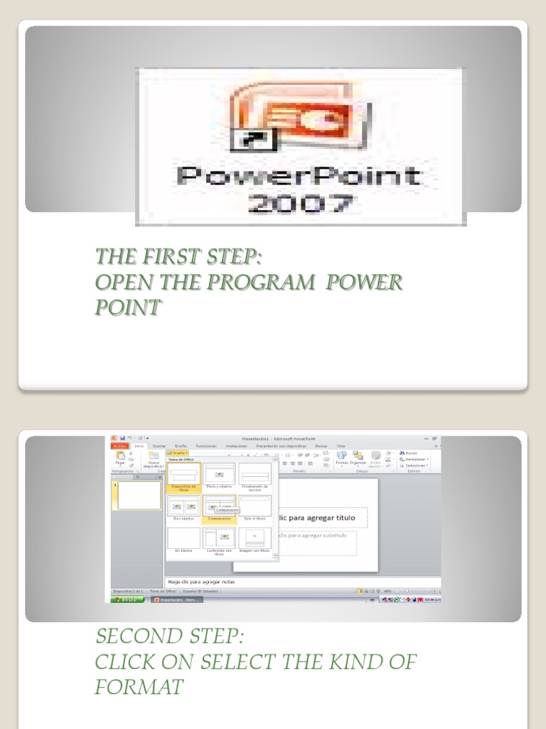PowerPoint Presentation Creation Guide | PDF