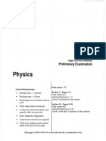 Physics Preliminary NSW HSC