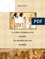 Pierre Montet La Vida Cotidiana en Egipto en Tiempos de Ramses