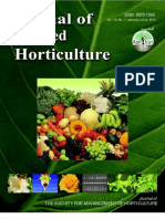 Journal of Applied Horticulture 14 (1) Indexing