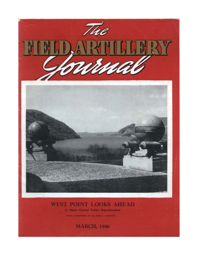 Field Artillery Journal Mar 1946 United States Military Academy