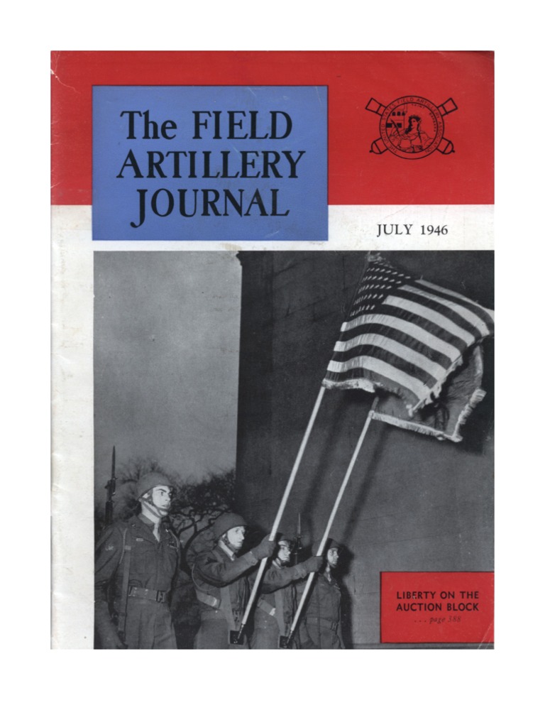 Field Artillery Journal Jul 1946 Division (Military) Artillery
