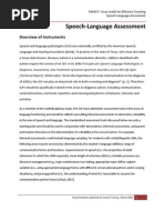 CELF-5 Subtest Descriptions | PDF | Linguistics
