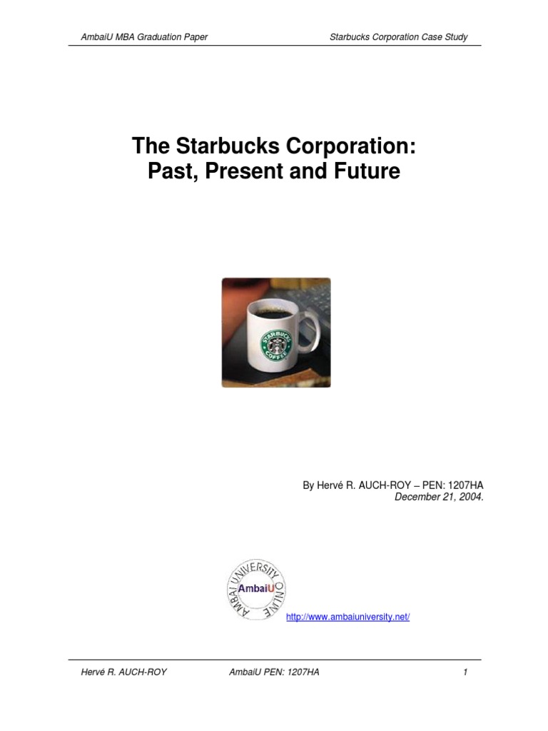 Starbucks Case Study | PDF | Starbucks | Retail