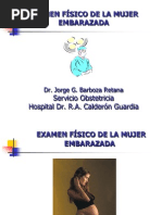 EXAMEN FÍSICO-EMBARAZO