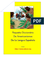 116653901 Pequeno Diccionario de Americanismos de La Lengua Espanola