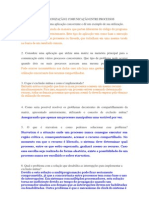 Questionário Sincronização e Comunicação Entre Processos