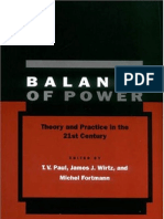 Balance of Power. Paul T. V., Wirtz J. J., Fortmann M. (Eds.) 2004