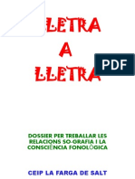 Lletra A Lletra Dossier