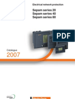 Sepam 20-40-80 Software & Additional Modules Accessories Catalogue Year 2007