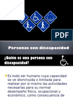 Derechos de Las Personas Con Discapacidad