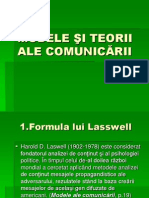 Modele Si Teorii Ale Comunicarii