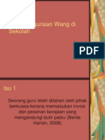 Penyalahgunaan Wang Di Sekolah