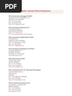 Download Daftar Alamat FKG Di Indonesia by Lita Damafitra SN134473093 doc pdf