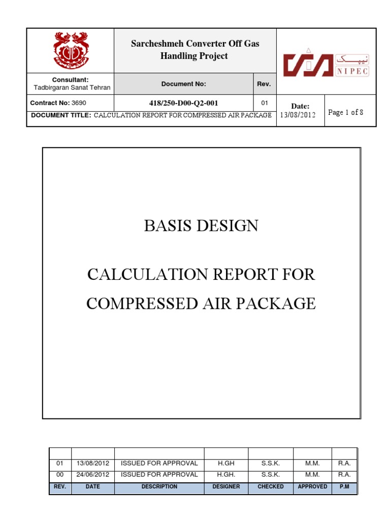 418250D00Q2001 (Calculation For Compressed Air Package Rev.01