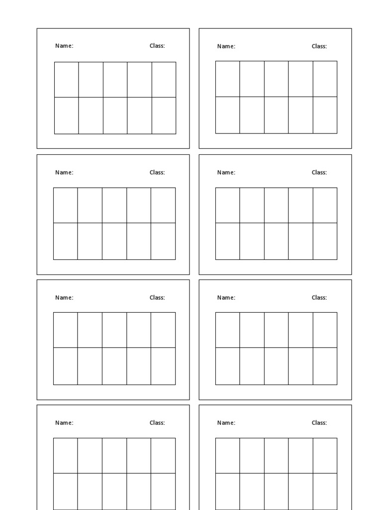 Student Name and Class List | PDF