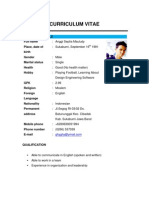 CV Design Engineer