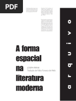 A Forma Espacial Na Literatura Moderna - Joseph Frank