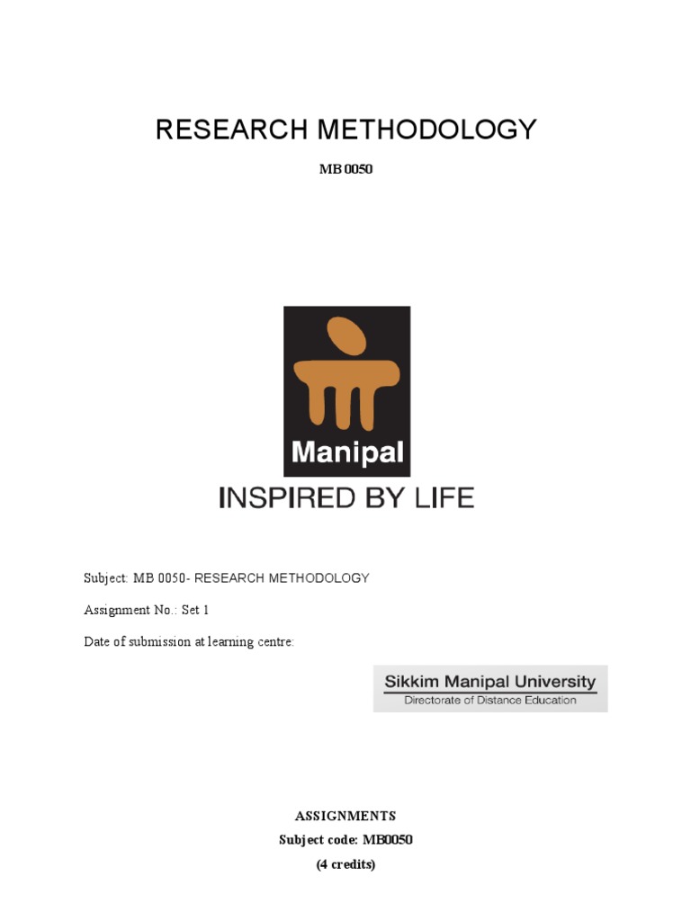 Research Methodology Overview and Types | PDF | Statistical Hypothesis ...