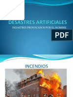 DESASTRES ARTIFICIALES