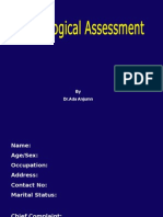 Neurological Assessment