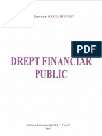 Drept Financiar Public - Ionel Bostan