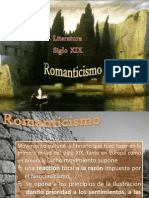 Romanticismo. Literatura s. XIX