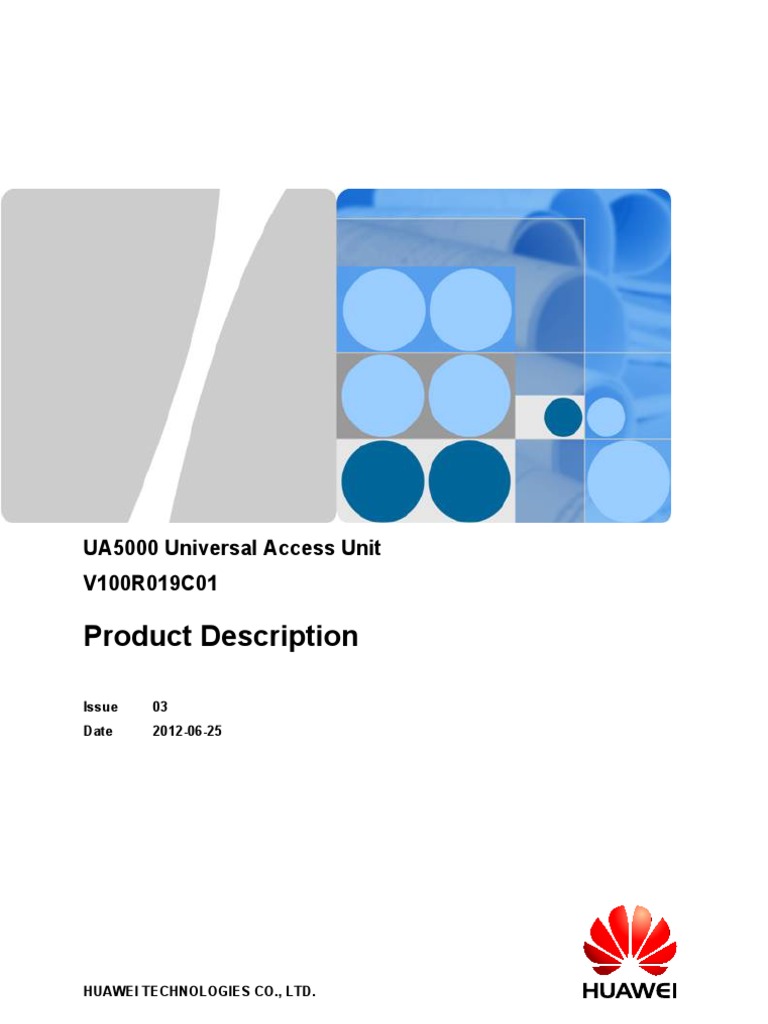 UA5000 V100R019C01 Product Description | PDF | Ip Multimedia Subsystem ...