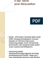 Kaedah Dan Teknik Pengajaran Berpusatkan Murid