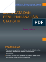 Jenis Data Dan Pemilihan Jenis Analisis Statistik
