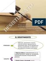 DESISTIMIENTO Exposicion