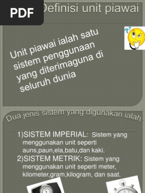 Unit Piawai