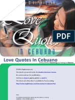Love Quotes in Cebuano Free - Learning Cebuano