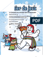 Cahier de Jeux 2009