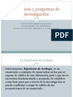 Hipótesis y Preguntas PDF