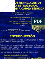 Alternativas de  Rigidizacion de Pórticos de Acero