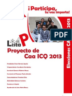 Proyecto FInal CAA ICQ 2013