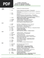 Academic Calendar - Fall 2013TAMU | PDF | Academic Term | Students