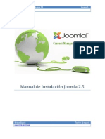 Manual Instalacion Joomla 2 5 V2