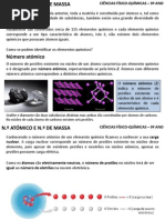 Número Atómico e Número de Massa