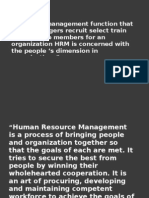 HR Objectives