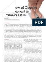 Overview of Obesity Management in Primary Care: Big Story