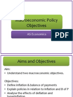 macroeconomic policy objectives lesson 2