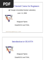 Download TutorialforBeginnersinGEANT4byxzenislevxSN134555538 doc pdf