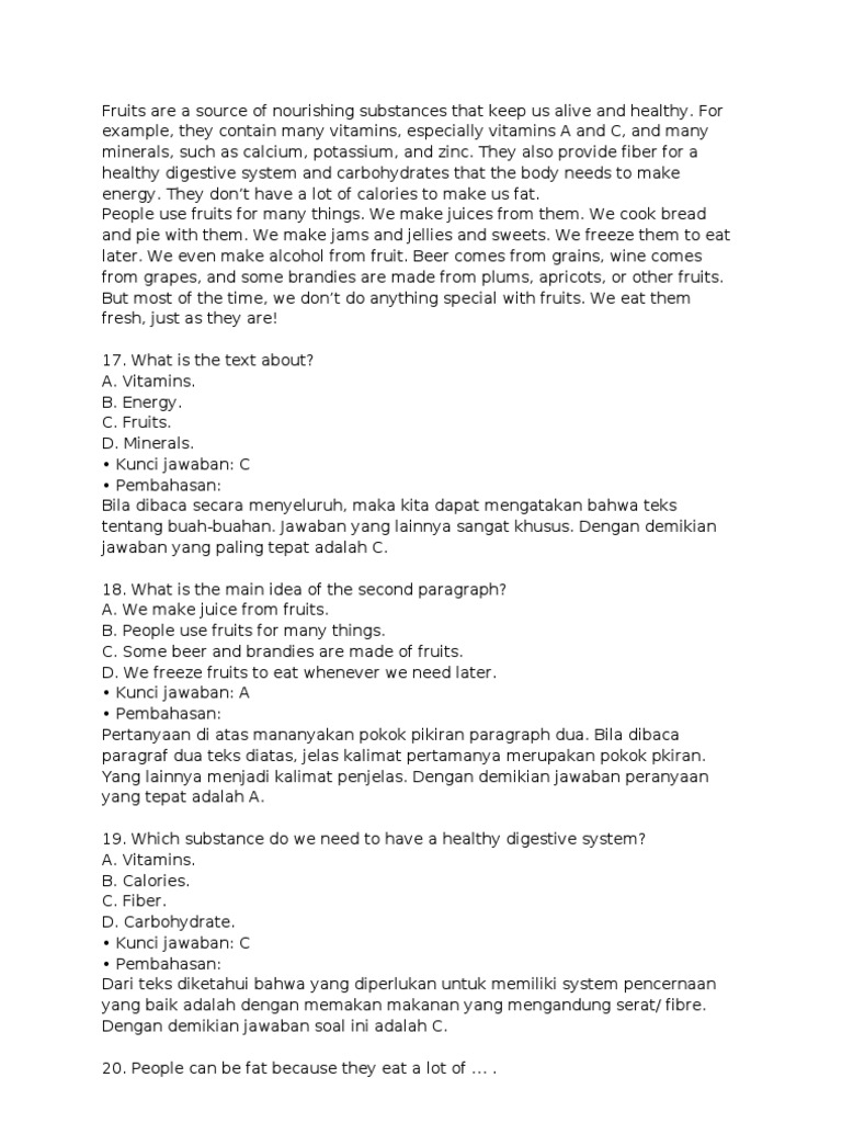 Contoh Soal Descriptive Text Tokyo Badai Tropis