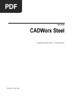 CADWorx Steel User Guide