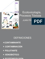 Ecotoxicologia, Procesos Tóxicos.